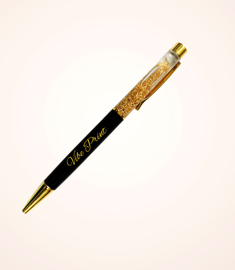 Personalise Golden Flakes Pen