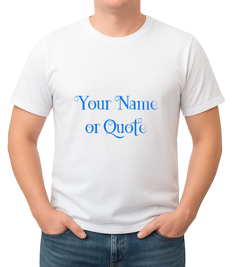 Customised Text Dry Fit T-shirt