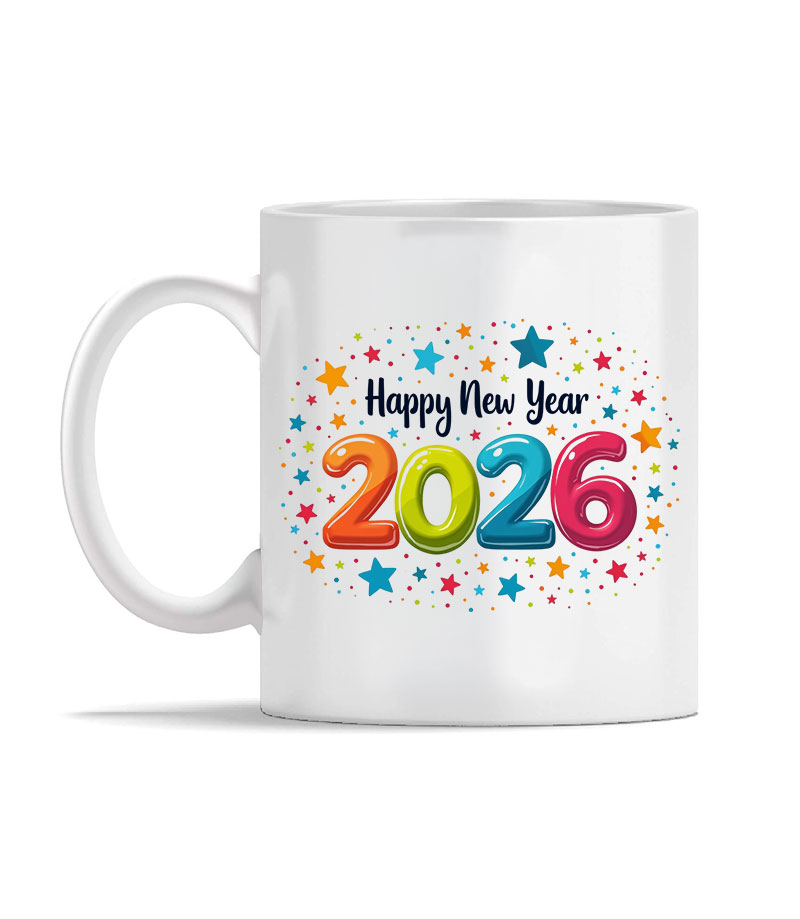 Happy New Year 2026 Mug